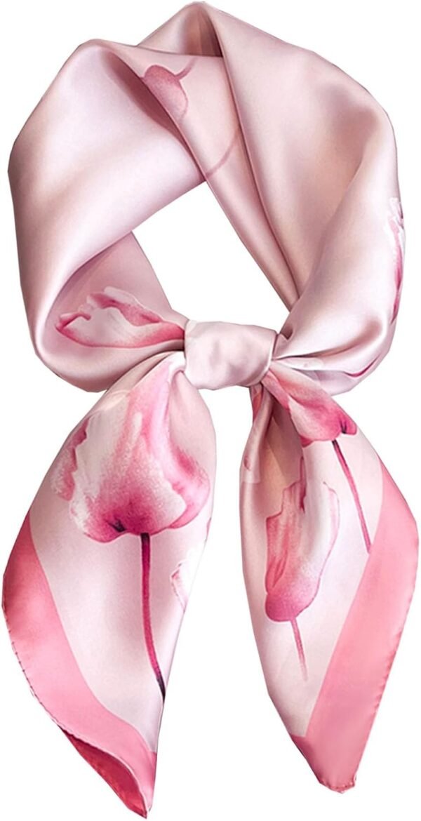 Hair Bandanas Scarf For Women Lightweight Fashion Neck Silk Satin Head Scarves For Sleeping Handbags Scarf