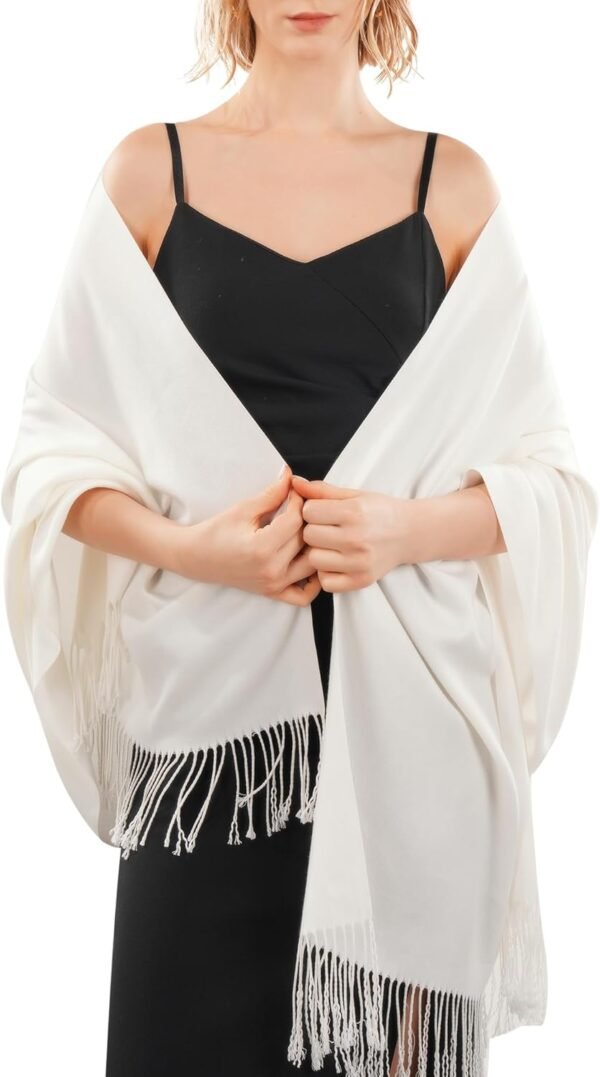 Shawl Wraps Cashmere Feel Blanket Scarves Fashion Scarf for Women Evening Wedding Bridesmaid Gifts