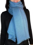 Cashmere and Merino Wool Scarf Women Cashmere Wrap Cashmere Shawl Large Size 77x26 inches